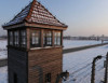 Były obóz Birkenau. Wieża wartownicza. Foto: Marek Kocjan